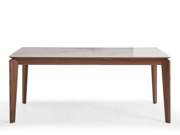 E041富桐實木腳陶板餐桌