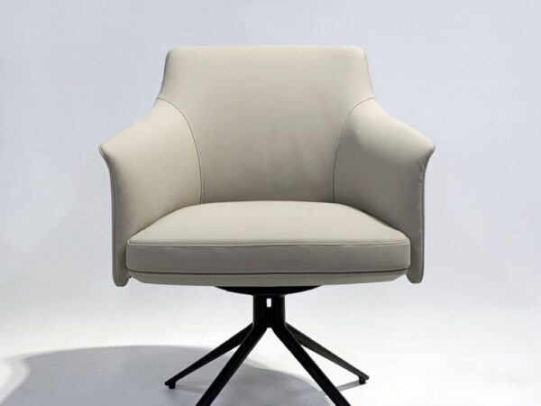 F090布藝旋轉書椅